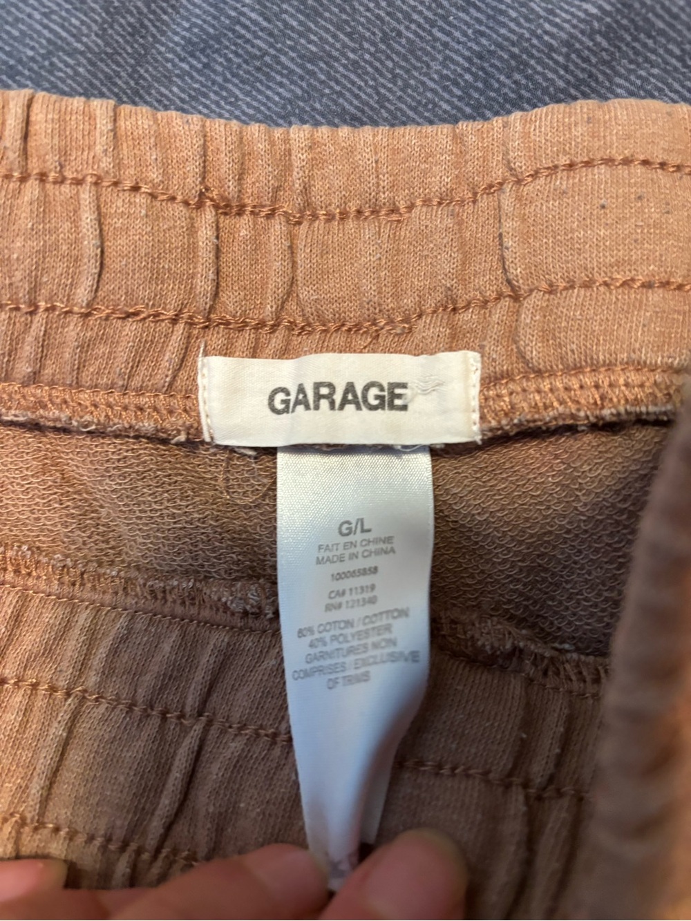 Garage Women's Dusty Brown sweatshorts